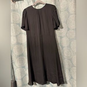 H&M Black Polka Dot Retro Fit Dress